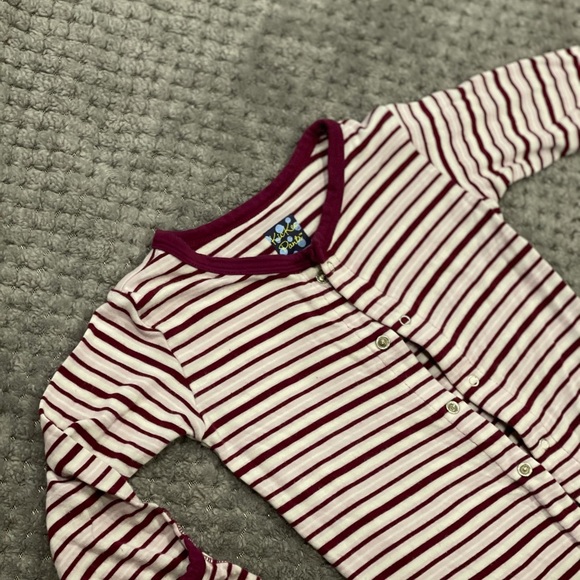 LAST CHANCE! Kickee Pants Animal Striped Footie Pajamas - Picture 3 of 6